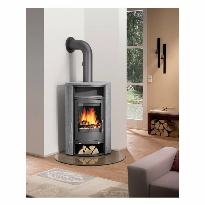 Kaminofen Oranier Polar Eck Wandbündig - 6,5 KW 5 Kaminofen Oranier Polar Eck Wandbündig - 6,5 KW – Bild 5