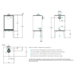 Kaminofen Rizzoli - Serie X - Dateo - Schwarz Lackiert - 8 KW 5 Kaminofen Rizzoli - Serie X - Dateo - Schwarz Lackiert - 8 KW -Küchengrill Geschäft kaminofen rizzoli serie x dateo schwarz lackiert 8 kw3