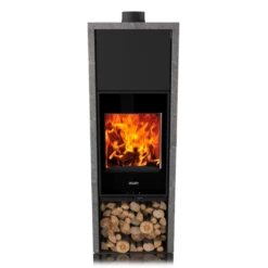 Kaminofen Rizzoli - Serie X Rock - Plus - Speckstein - 8 KW