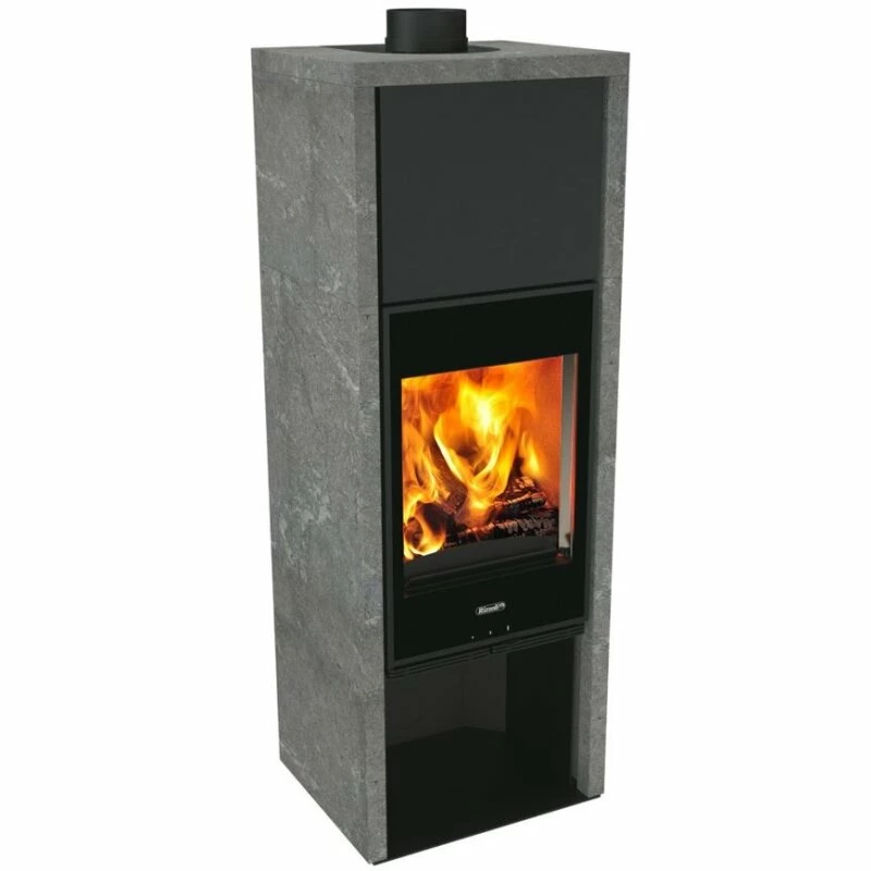 Kaminofen Rizzoli - Serie X Rock - Plus - Speckstein - 8 KW 2 Kaminofen Rizzoli - Serie X Rock - Plus - Speckstein - 8 KW – Bild 2