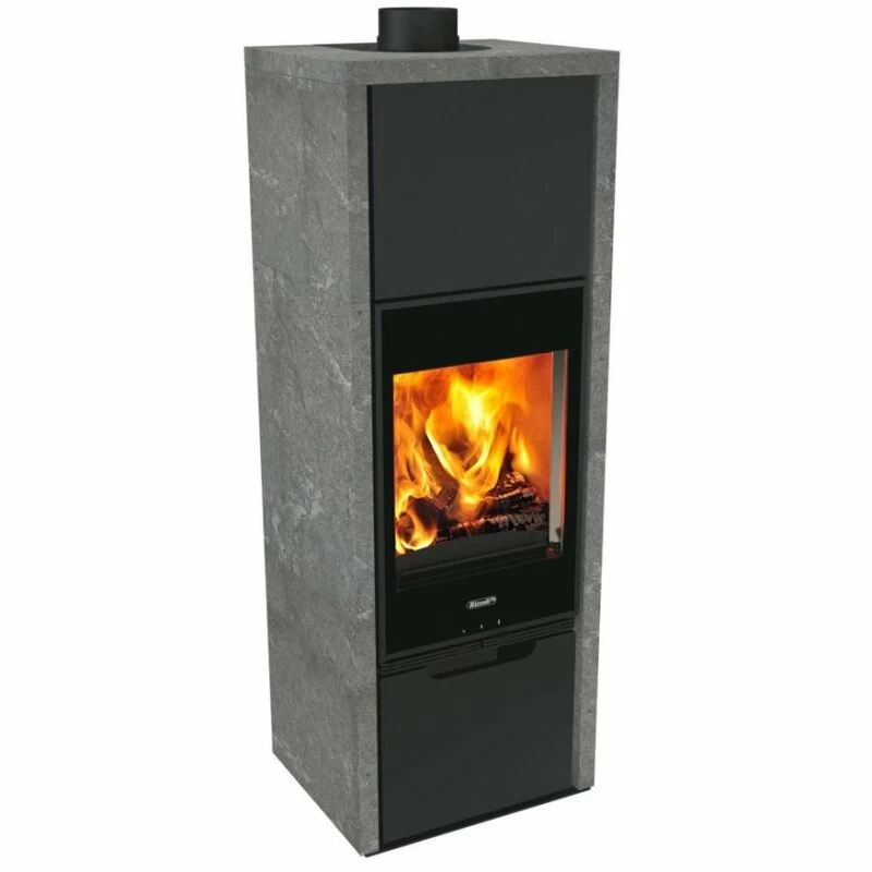 Kaminofen Rizzoli - Serie X Rock - Plus - Speckstein - 8 KW 3 Kaminofen Rizzoli - Serie X Rock - Plus - Speckstein - 8 KW – Bild 3