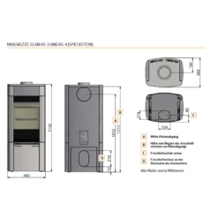Kaminofen SCAN 65-3 Speckstein Ohne Seitenfenster, Schwarz - 6 KW 5 Kaminofen SCAN 65-3 Speckstein Ohne Seitenfenster, Schwarz - 6 KW -Küchengrill Geschäft kaminofen scan 65 3 speckstein ohne seitenfenster schwarz 6 kw3