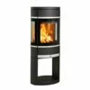 Kaminofen SCAN 68-12 Auf Offenem Sockel Mit Seitenfenster - 5,5 KW