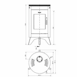 Kaminofen Wamsler City - 7KW 7 Kaminofen Wamsler City - 7KW -Küchengrill Geschäft kaminofen wamsler city 7kw4
