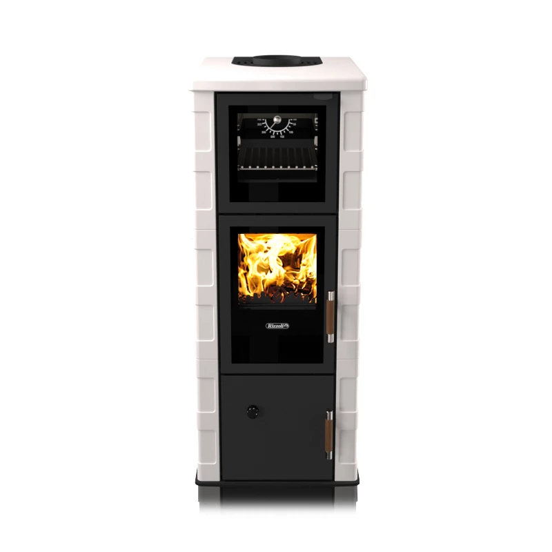 Kaminofen Wassergeführt Rizzoli - Serie T Art - Chef - Keramikverkleidung - 9,1 KW 1 Kaminofen Wassergeführt Rizzoli - Serie T Art - Chef - Keramikverkleidung - 9,1 KW