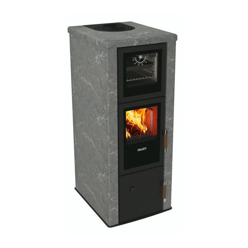 Kaminofen Wassergeführt Rizzoli - Serie T Rock - Chef - Speckstein - 9,1 KW 1 Kaminofen Wassergeführt Rizzoli - Serie T Rock - Chef - Speckstein - 9,1 KW