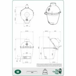 Keramikgrill Big Green Egg - Medium -Küchengrill Geschäft keramikgrill big green egg medium10