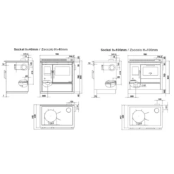 Küchenherd Greithwald Tyrola TRC 90 -Küchengrill Geschäft kuechenherd greithwald tyrola trc 905