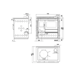 Küchenherd Greithwald Tyrola TRC 95 5 Küchenherd Greithwald Tyrola TRC 95 -Küchengrill Geschäft kuechenherd greithwald tyrola trc 953