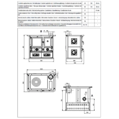 Küchenherd La Nordica Rosa Reverse 2.0 - Liberty - 8,2 KW -Küchengrill Geschäft kuechenherd la nordica rosa reverse 20 liberty 82 kw4