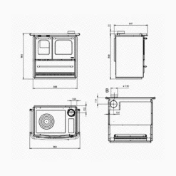 Küchenherd La Nordica Sovrana Easy Evo 2.0 - 7,5 KW 9 Küchenherd La Nordica Sovrana Easy Evo 2.0 - 7,5 KW -Küchengrill Geschäft kuechenherd la nordica sovrana easy evo 20 75 kw5