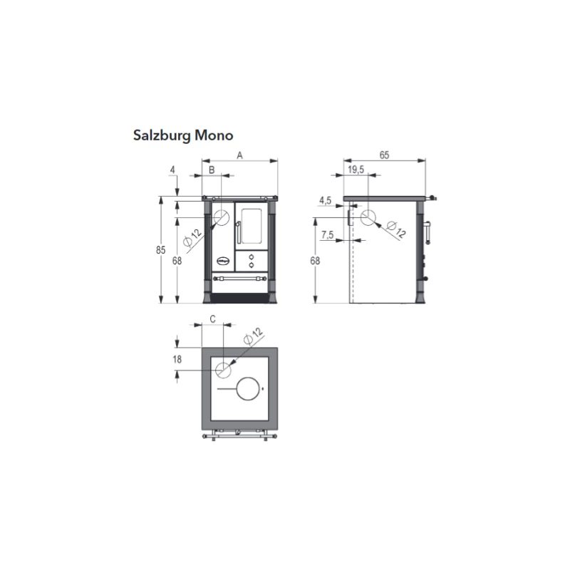 Küchenherd Lohberger Varioline Salzburg - LM 50 Salzburg - 5 KW 6 Küchenherd Lohberger Varioline Salzburg - LM 50 Salzburg - 5 KW – Bild 6