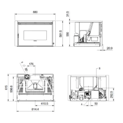 Pelleteinsatz La Nordica Extraflame Comfort P85 - 12 KW 5 Pelleteinsatz La Nordica Extraflame Comfort P85 - 12 KW -Küchengrill Geschäft pelleteinsatz la nordica extraflame comfort p85 12 kw3
