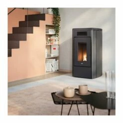 Pelletofen Cadel - Atena Plus 12 - 12 KW -Küchengrill Geschäft pelletofen cadel atena plus 12 12 kw9