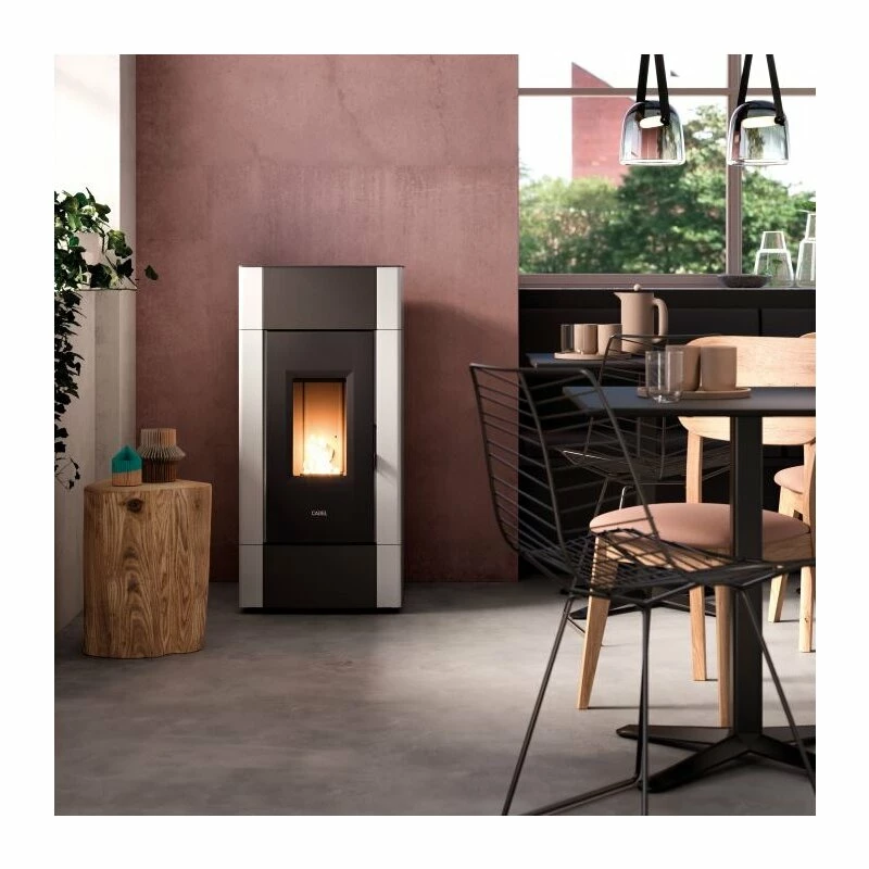Pelletofen Cadel - Cristal 9 - 8,5 KW 4 Pelletofen Cadel - Cristal 9 - 8,5 KW – Bild 4