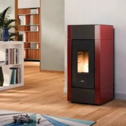 Pelletofen Cadel - Cristal Plus 9 (kanalisierbar) - 8,5 KW -Küchengrill Geschäft pelletofen cadel cristal plus 9 kanalisierbar 85 kw4