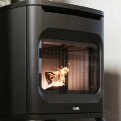 Pelletofen Cadel - Hublot 6 Up - Twin, 6 KW -Küchengrill Geschäft pelletofen cadel hublot 6 up twin 6 kw5