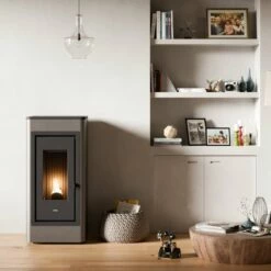 Pelletofen Cadel - Kobe Plus 11 (kanalisierbar) - 10,5 KW -Küchengrill Geschäft pelletofen cadel kobe plus 11 kanalisierbar 105 kw4