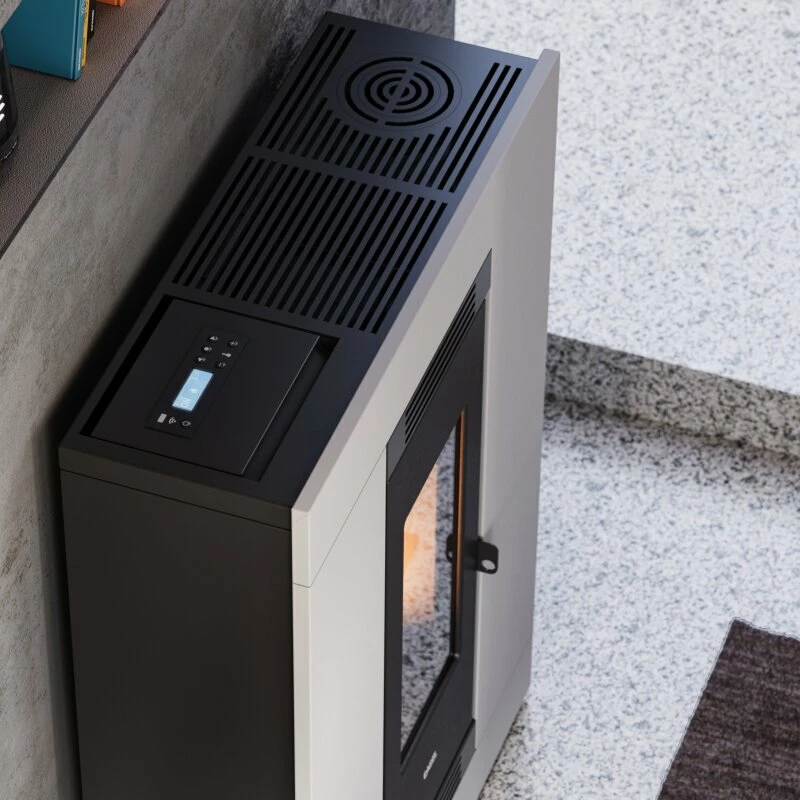 Pelletofen Cadel - Luce Plus 9 (kanalisierbar) - 8,5 KW 6 Pelletofen Cadel - Luce Plus 9 (kanalisierbar) - 8,5 KW – Bild 6