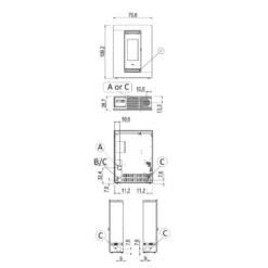 Pelletofen Cadel - Luce Plus 9 (kanalisierbar) - 8,5 KW 17 Pelletofen Cadel - Luce Plus 9 (kanalisierbar) - 8,5 KW -Küchengrill Geschäft pelletofen cadel luce plus 9 kanalisierbar 85 kw9