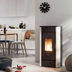 Pelletofen Cadel - Perla 7, 7 KW -Küchengrill Geschäft pelletofen cadel perla 7 7 kw8