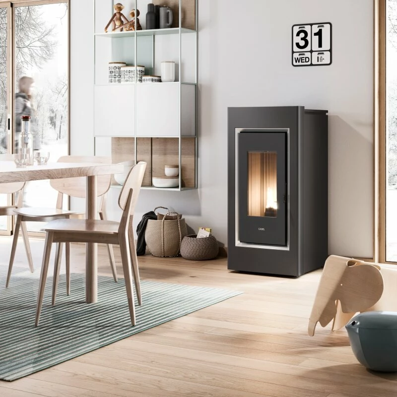 Pelletofen Cadel - Prince 11 - 10,5 KW 6 Pelletofen Cadel - Prince 11 - 10,5 KW – Bild 6