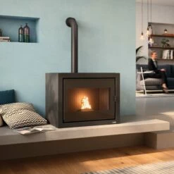 Pelletofen Cadel - Quasimodo 9 Box, 9,3 KW -Küchengrill Geschäft pelletofen cadel quasimodo 9 box 93 kw2