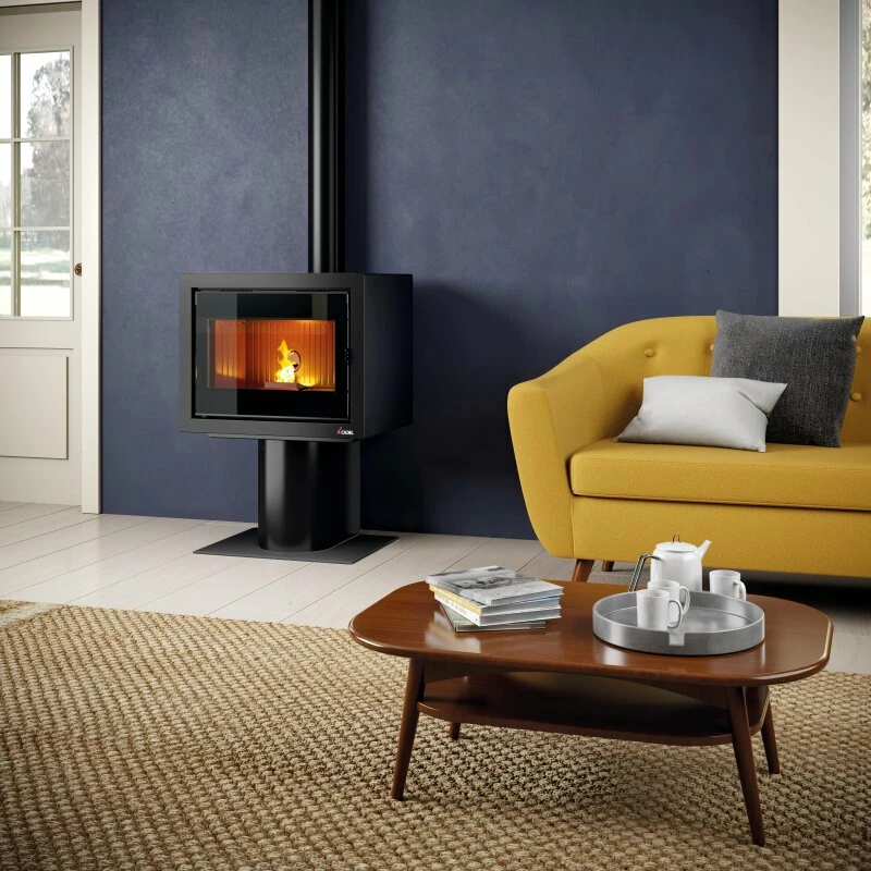 Pelletofen Cadel - Quasimodo 9 Up, 9,3 KW 2 Pelletofen Cadel - Quasimodo 9 Up, 9,3 KW – Bild 2