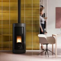 Pelletofen Cadel - Shell 9 Up - 9,1 KW -Küchengrill Geschäft pelletofen cadel shell 9 up 91 kw4