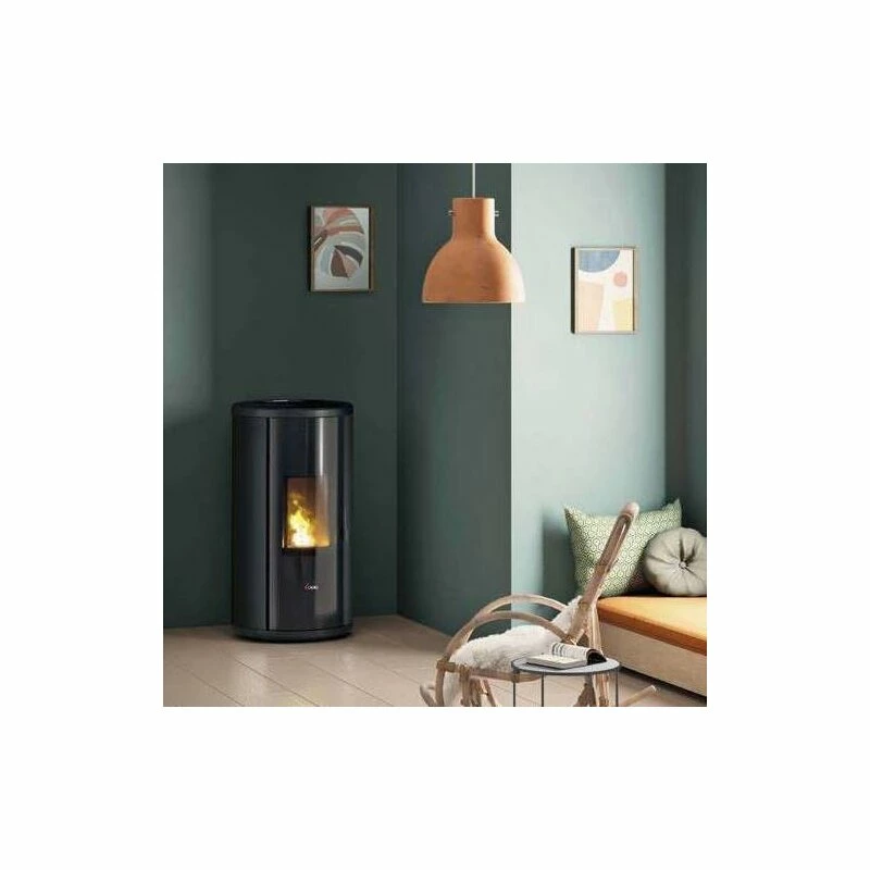 Pelletofen Cadel - Sound 5 Ps - Anthrazit, 5,5 KW 2 Pelletofen Cadel - Sound 5 Ps - Anthrazit, 5,5 KW – Bild 2