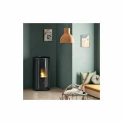 Pelletofen Cadel - Sound 7 Ps - Anthrazit, 7 KW -Küchengrill Geschäft pelletofen cadel sound 7 ps anthrazit 7 kw2