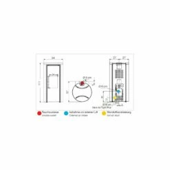 Pelletofen Edilkamin Celia Air Tight Plus - 9,6 KW 13 Pelletofen Edilkamin Celia Air Tight Plus - 9,6 KW -Küchengrill Geschäft pelletofen edilkamin celia air tight plus 96 kw7