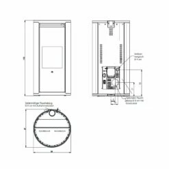Pelletofen Edilkamin EVIA 2 Up - 7,9 KW 7 Pelletofen Edilkamin EVIA 2 Up - 7,9 KW -Küchengrill Geschäft pelletofen edilkamin evia 2 up 79 kw4