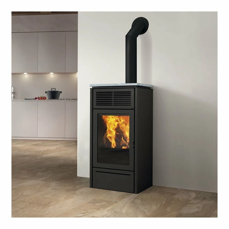 Pelletofen Edilkamin Slide2 5 Up - 5 KW 3 Pelletofen Edilkamin Slide2 5 Up - 5 KW – Bild 3