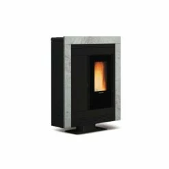 Pelletofen La Nordica Extraflame Souvenir Petra Evo (kanalisierbar) - Naturstein - 10,2 KW