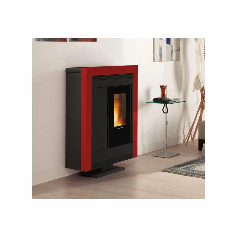 Pelletofen La Nordica Extraflame Souvenir Steel Evo (kanalisierbar) - 10,2 KW 2 Pelletofen La Nordica Extraflame Souvenir Steel Evo (kanalisierbar) - 10,2 KW – Bild 2