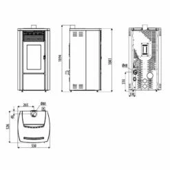 Pelletofen MCZ EGO Air 8 UP! - Maestro+ - 8 KW 17 Pelletofen MCZ EGO Air 8 UP! - Maestro+ - 8 KW -Küchengrill Geschäft pelletofen mcz ego air 8 up maestro 8 kw9