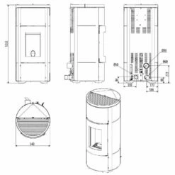Pelletofen MCZ FLOW Comfort Air 10 - Maestro+ - 10 KW 29 Pelletofen MCZ FLOW Comfort Air 10 - Maestro+ - 10 KW -Küchengrill Geschäft pelletofen mcz flow comfort air 10 maestro 10 kw15