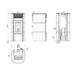 Pelletofen MCZ SUITE Air 10 UP! - Maestro+ - 10 KW 7 Pelletofen MCZ SUITE Air 10 UP! - Maestro+ - 10 KW -Küchengrill Geschäft pelletofen mcz suite air 10 up maestro 10 kw4