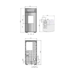 Pelletofen Oranier Neta - 8 KW 13 Pelletofen Oranier Neta - 8 KW -Küchengrill Geschäft pelletofen oranier neta 8 kw7
