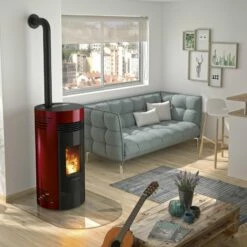 Pelletofen Oranier Sando 60 - 8 KW -Küchengrill Geschäft pelletofen oranier sando 60 8 kw3