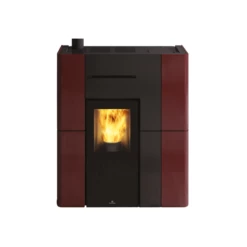Pelletofen Wasserführend Edilkamin BLADE H 15 - Keramik - 15,3 KW