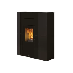 Pelletofen Wasserführend Edilkamin BLADE H 15 - Stahl - 15,3 KW