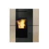 Pelletofen Wasserführend Edilkamin BLADE2 H 18 UP - Keramik - 19,2 KW