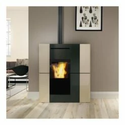 Pelletofen Wasserführend Edilkamin BLADE2 H 18 UP - Keramik - 19,2 KW -Küchengrill Geschäft pelletofen wasserfuehrend edilkamin blade2 h 18 up keramik 192 kw4