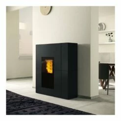 Pelletofen Wasserführend Edilkamin BLADE2 H 18 UP - Stahl - 19,2 KW -Küchengrill Geschäft pelletofen wasserfuehrend edilkamin blade2 h 18 up stahl 192 kw4