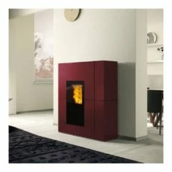 Pelletofen Wasserführend Edilkamin BLADE2 H 22 UP - Stahl - 22,8 KW -Küchengrill Geschäft pelletofen wasserfuehrend edilkamin blade2 h 22 up stahl 228 kw3