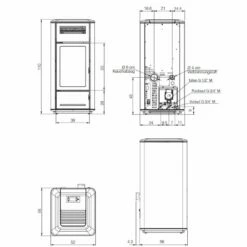 Pelletofen Wasserführend Edilkamin MILLA H 12 UP - 12,4 KW 9 Pelletofen Wasserführend Edilkamin MILLA H 12 UP - 12,4 KW -Küchengrill Geschäft pelletofen wasserfuehrend edilkamin milla h 12 up 124 kw5
