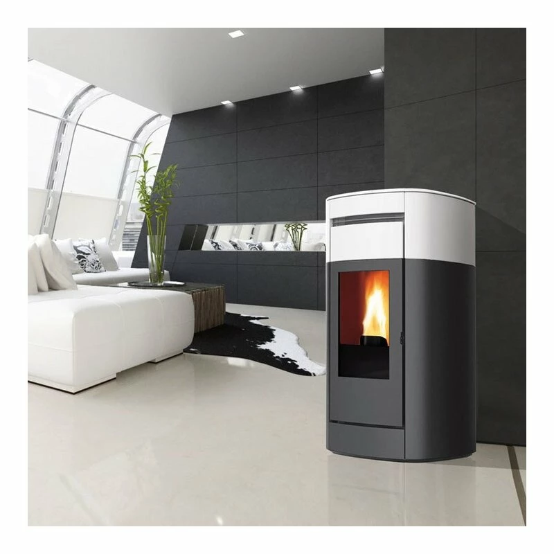 Pelletofen Wasserführend Edilkamin Vyda2 H 18 Up - 19,2 KW 4 Pelletofen Wasserführend Edilkamin Vyda2 H 18 Up - 19,2 KW – Bild 4