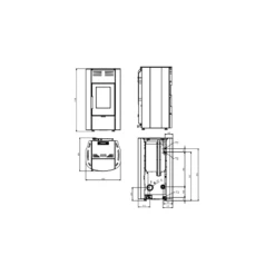 Pelletofen Wasserführend La Nordica Extraflame Raffaella Idro H15 - 18,1 KW -Küchengrill Geschäft pelletofen wasserfuehrend la nordica extraflame raffaella idro h15 181 kw5